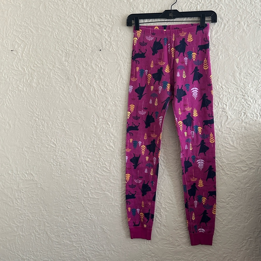 Hanna Andersson Frozen 2 Long John Pajama Pants Kids Girls 12